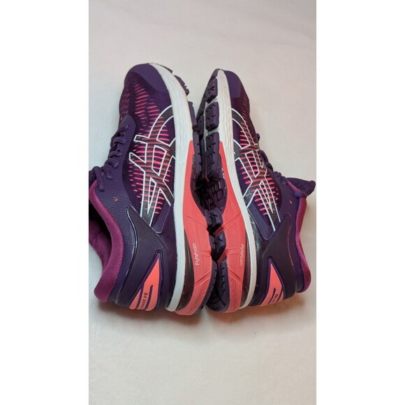 ASICS Women's Sz (7.5) GEL-Kayano 25  PUR/OR/PK/WHT Running Shoes #1012A026 - Picture 8 of 16